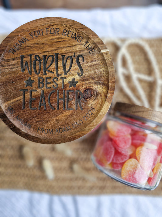 Personalised Lolly Jar