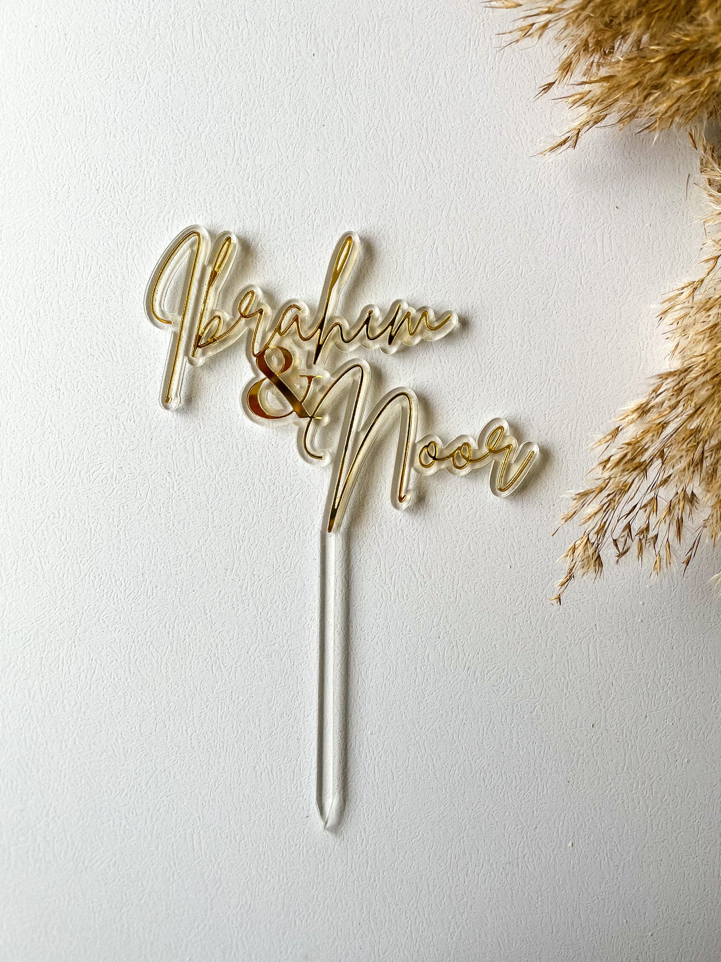 Custom Name & Name Topper/Fropper