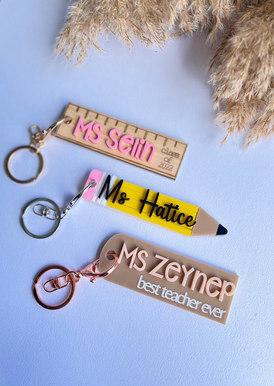 Key Rings - End of Year Teacher Gifts