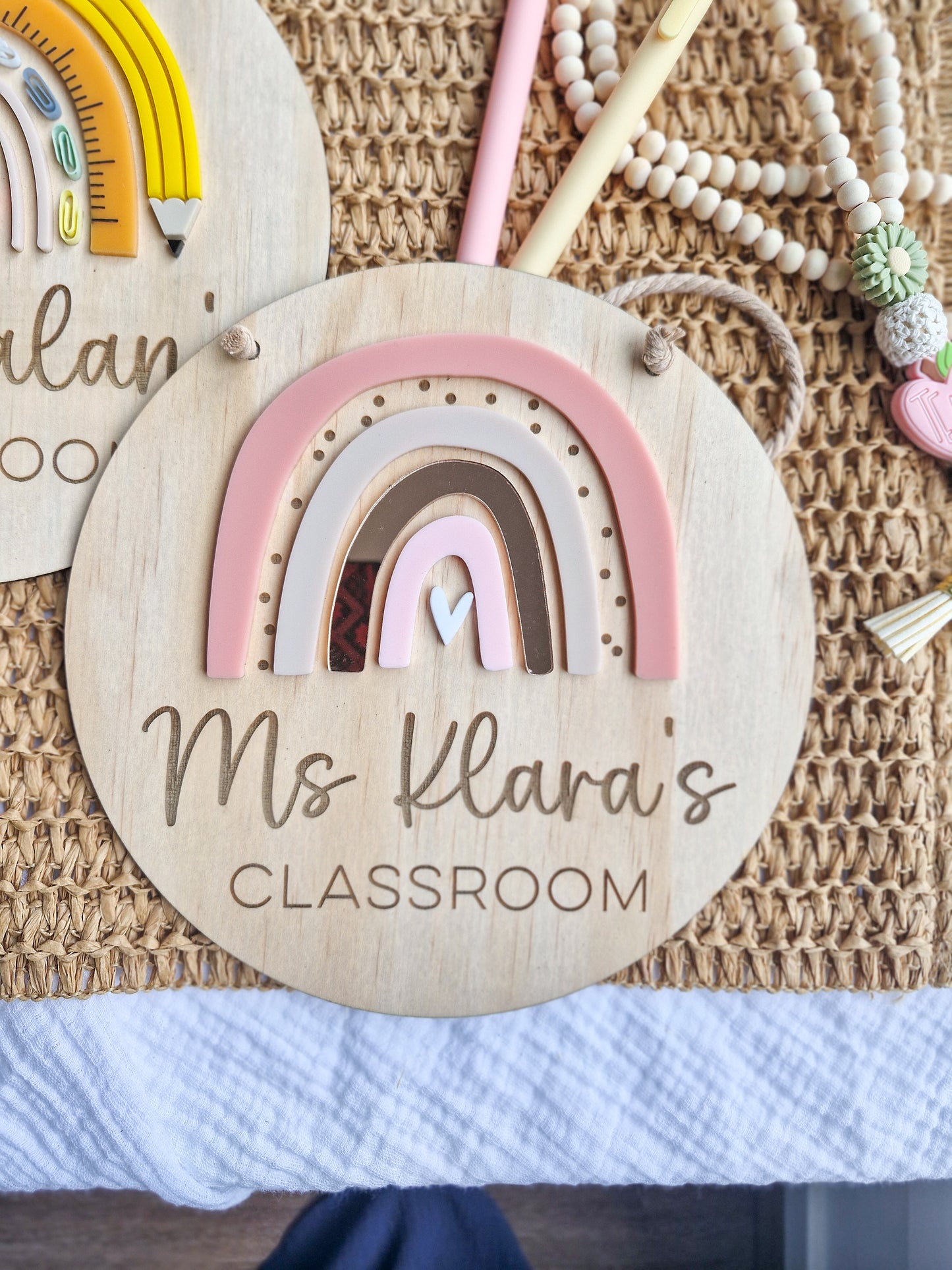 Personalised Teacher Door Sign (Small)