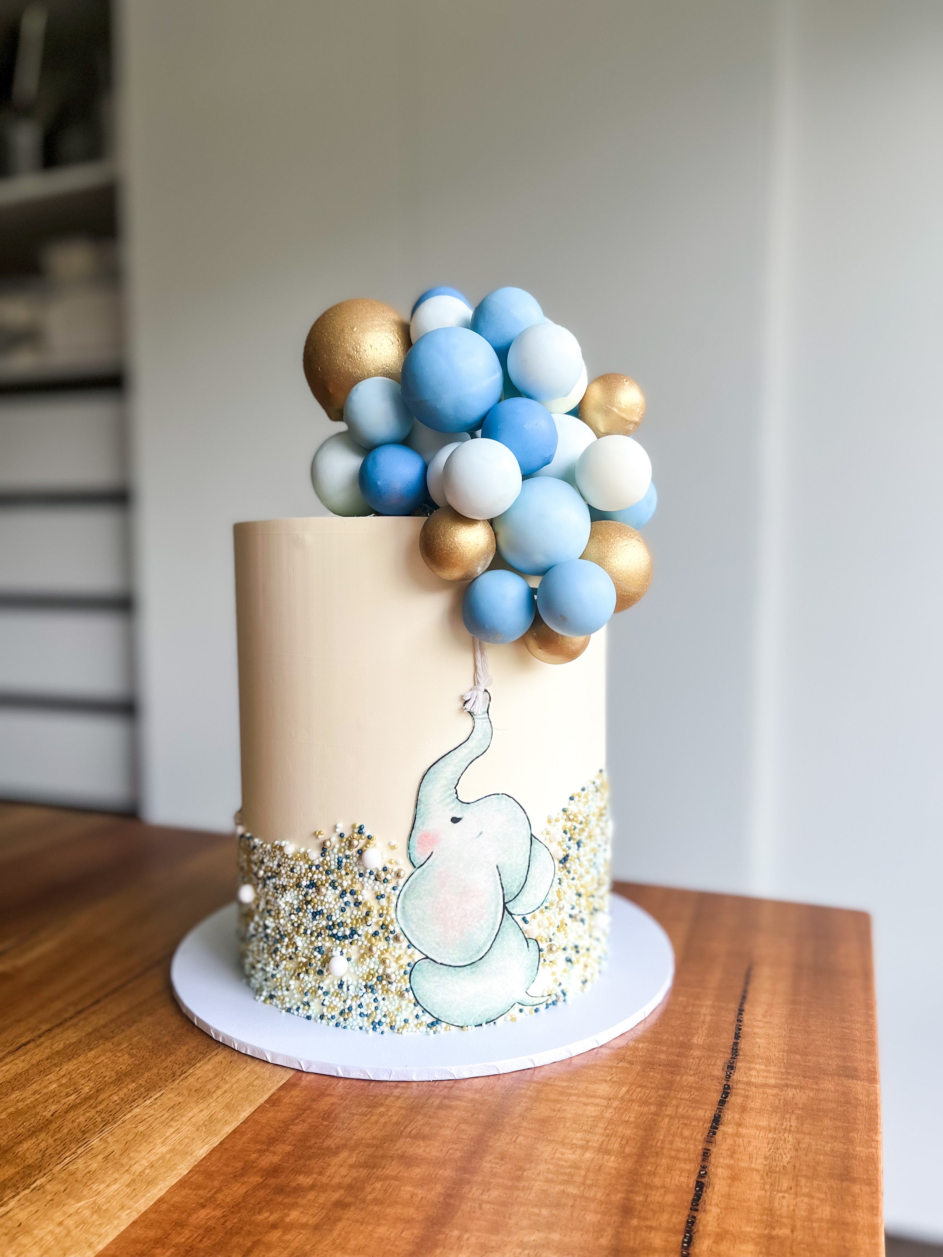 Newborn Baby Girl Nappy Cake | Bespoke Baby Gifts