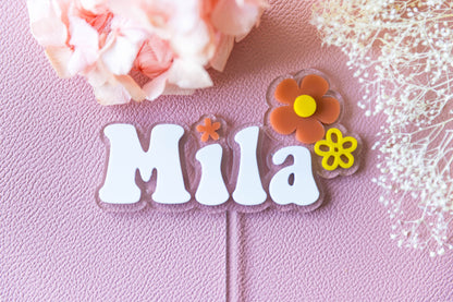 Custom Name Topper/Fropper