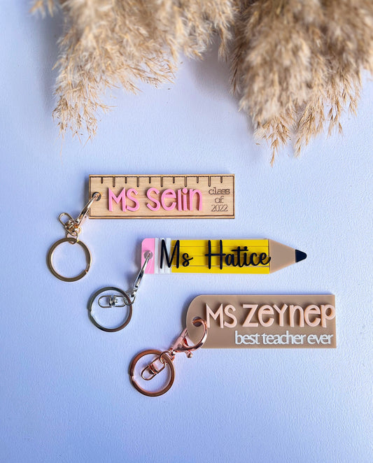 Key Rings - End of Year Teacher Gifts